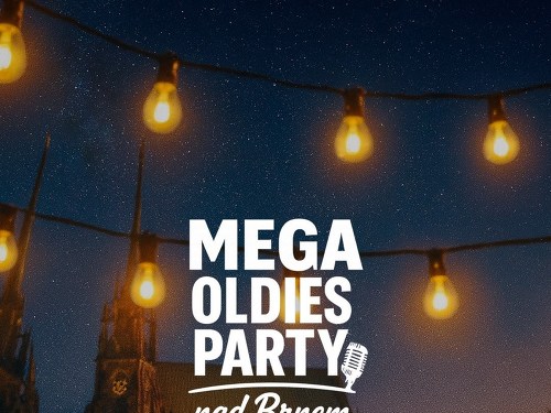 Plakát události MEGA Oldies party nad Brnem
