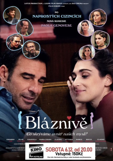 Plakát události Kino Kotelna: Bláznivě