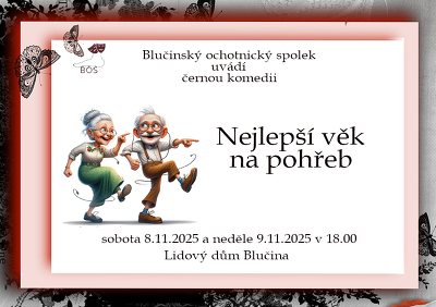 Plakát události Divadelní představení Nejlepší věk na pohřeb