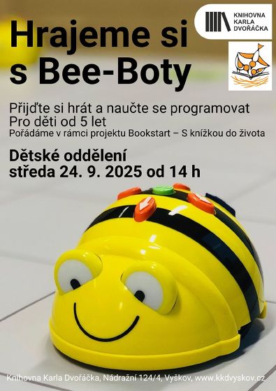 Plakát události Hrajeme si s Bee-boty