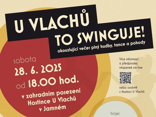Plakát události U Vlachů to swinguje!