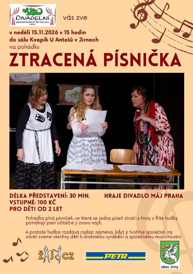 Plakát události Ztracená písnička