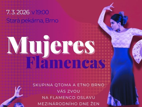 Plakát události Etno Jaro 2026 – Mujeres Flamencas – Flamenco večer