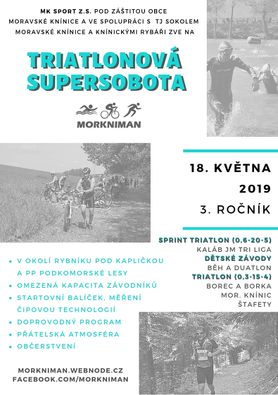 Plakát události Triatlonová supersobota