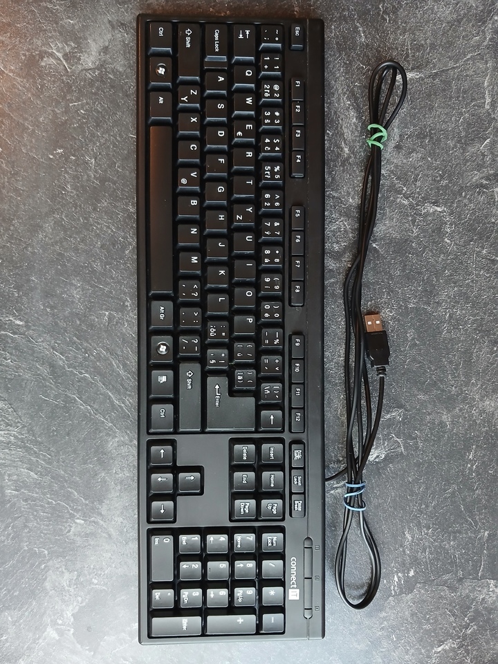 Klávesnice Connect IT Standard CI-58 CZ/SK černá