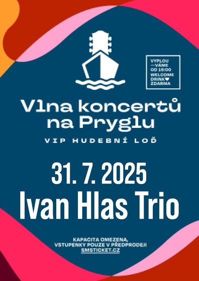 Plakát události Ivan Hlas Trio - Vlna koncertů na Pryglu