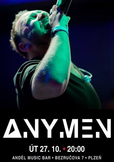 Plakát události ANYMEN # LIVE
