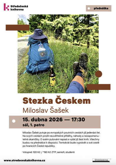 Plakát události Stezka Českem 2000 km po hranicích kolem České republiky