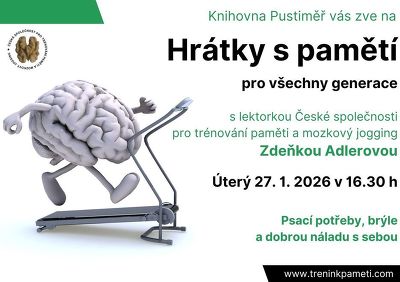 Plakát události Hrátky s pamětí