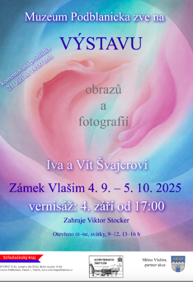 Plakát události Obrazy – Iva a Vít Švajcrovi
