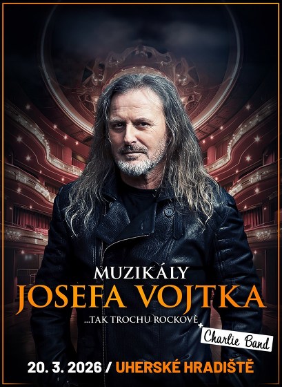 Plakát události Muzikály Josefa Vojtka v Uherském Hradišti