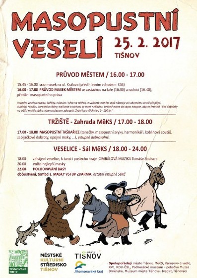 Plakát události Masopustní veselí