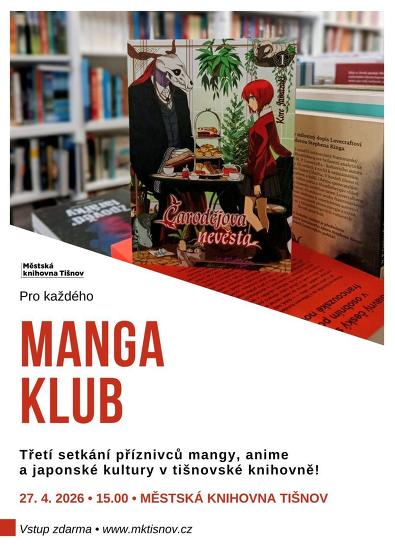 Plakát události Manga klub