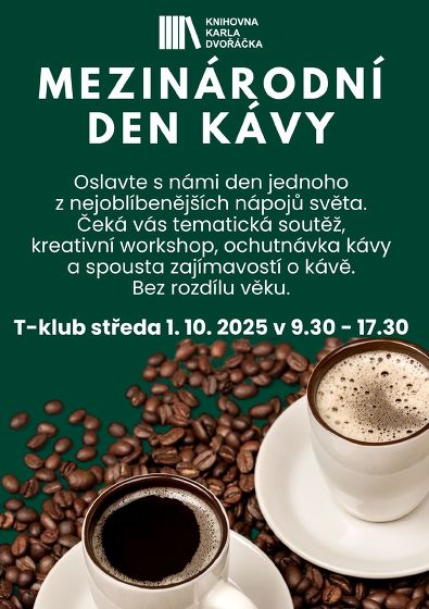 Plakát události Mezinárodní den kávy 2025