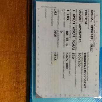 Prodam auto Škoda Felicie