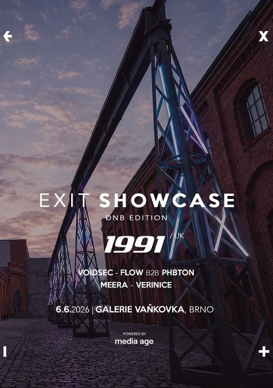 Plakát události EXIT Showcase [DnB edition] w/ 1991 (UK)