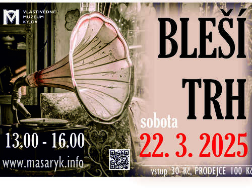 Plakát události Bleší trh v muzeu