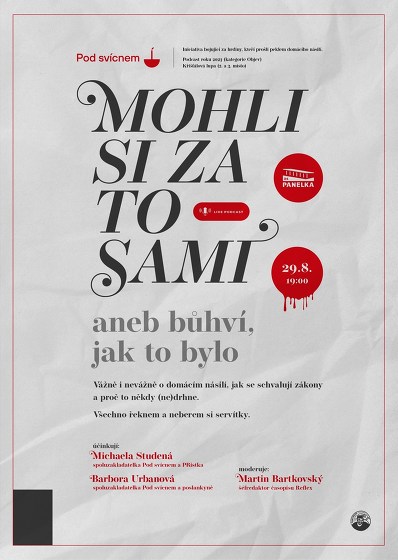 Plakát události Pod svícnem – Mohli si za to sami