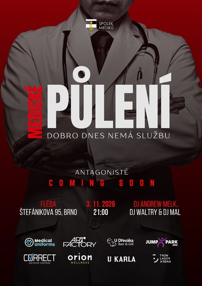 Plakát události Medické půlení 2026