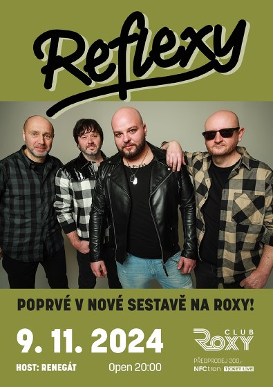 Plakát události Reflexy v nové sestavě