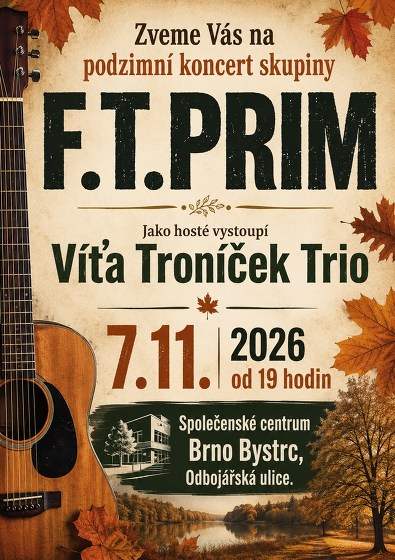 Plakát události F.T.PRIM