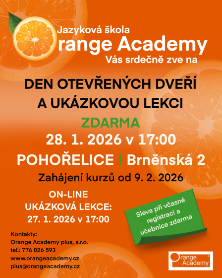 Plakát události Den otevřených dveří a ukázková lekce ZDARMA