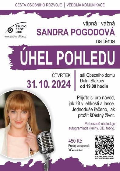 Plakát události Sandra Pogodová - Úhel pohledu