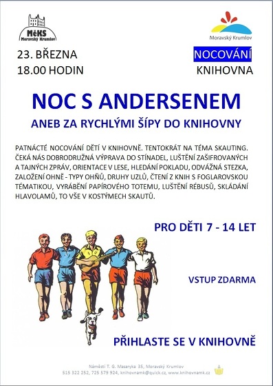 Plakát události Noc s Andersenem