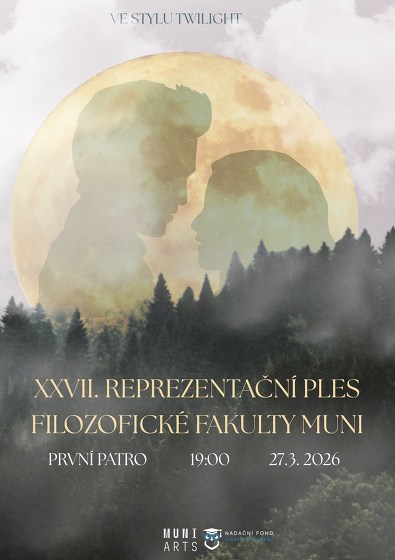 Plakát události XXVII. Ples Filozofické fakulty MUNI