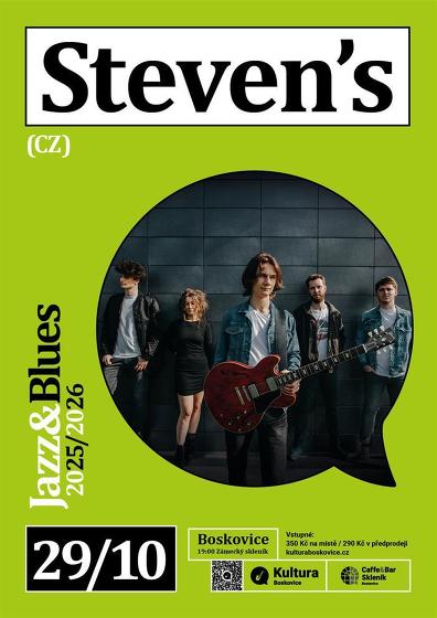 Plakát události Steven’s (CZ), Boskovice