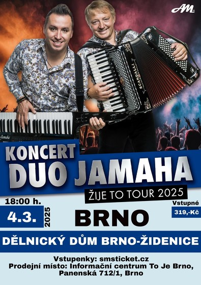 Plakát události Koncert DUO JAMAHA Brno