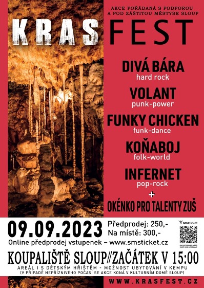 Plakát události KRASFEST - Hudební festival