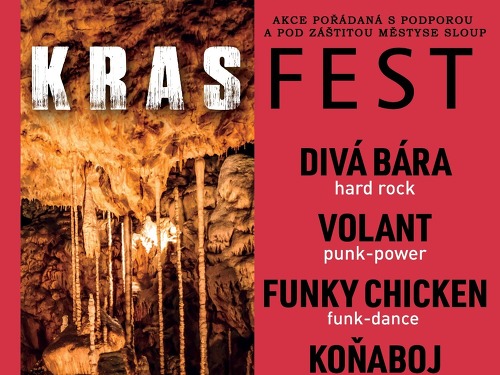Plakát události KRASFEST - Hudební festival