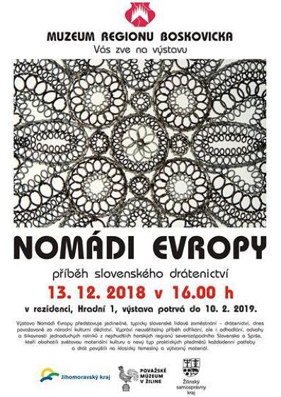 Plakát události Nomádi Evropy: příběh slovenského drátenictví