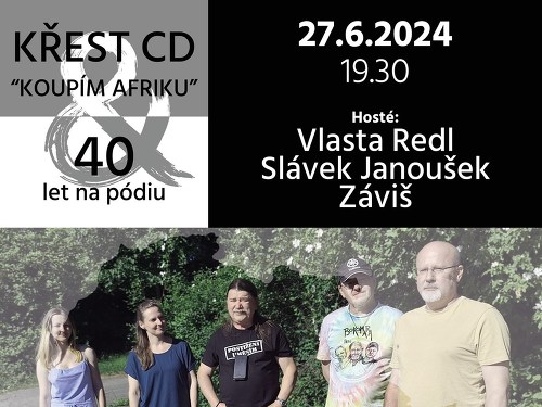 Plakát události Bokomara slaví 40 + křest CD