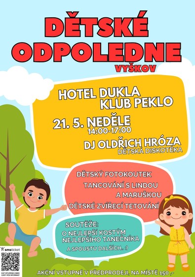 Plakát události Dětské odpoledne Vyškov