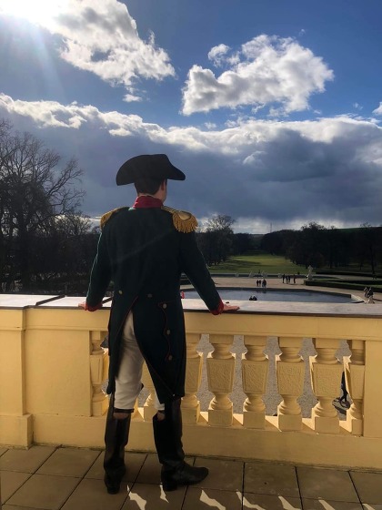 Plakát události Napoleon na zámku.