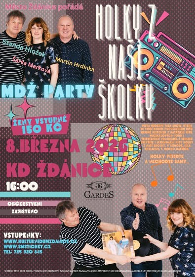 Plakát události Holky z naší školky