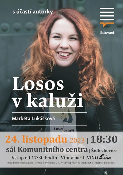 Plakát události LiStOVáNí: Losos v kaluži
