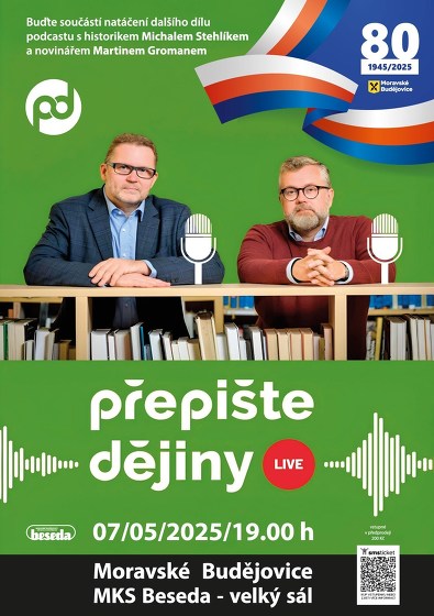 Plakát události Přepište dějiny
