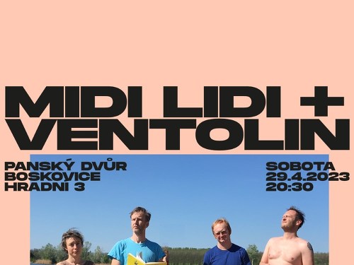 Plakát události Midi Lidi + Ventolin