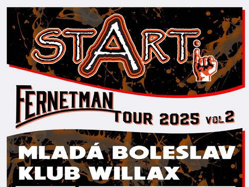 Plakát události Fernetman Tour - Driák, STARTi, Pozor mamut