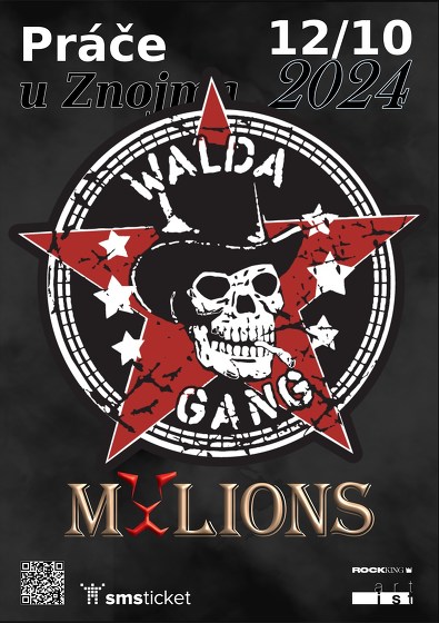 Plakát události Walda Gang - Práče u Znojma