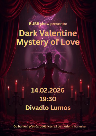 Plakát události Dark Valentine: Mystery of Love