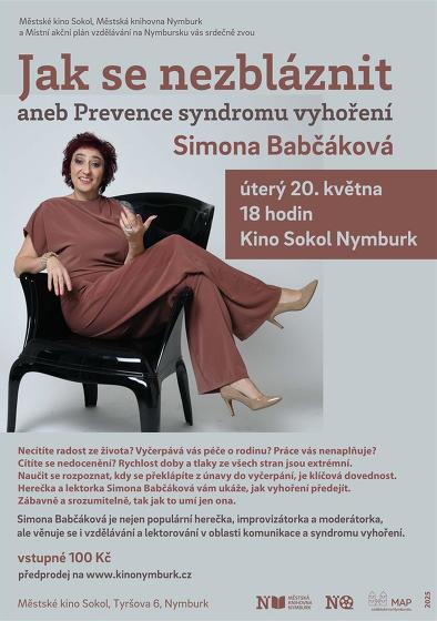 Plakát události Jak se nezbláznit aneb Prevence syndromu vyhoření