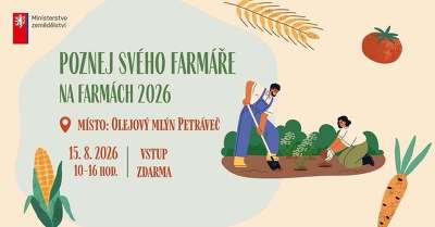 Plakát události Poznej svého farmáře na farmách 2026