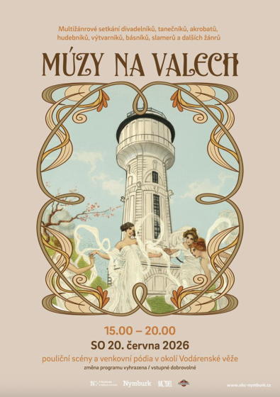 Plakát události Múzy na Valech