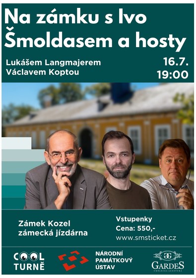 Plakát události Na zámku s Ivo Šmoldasem a hosty