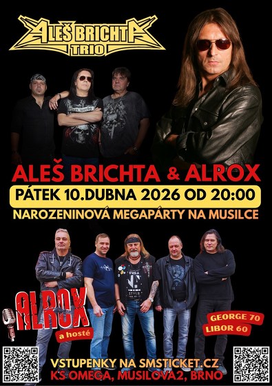 Plakát události Aleš Brichta Trio & Alrox