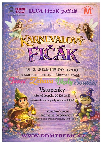 Plakát události Karnevalový Fičák